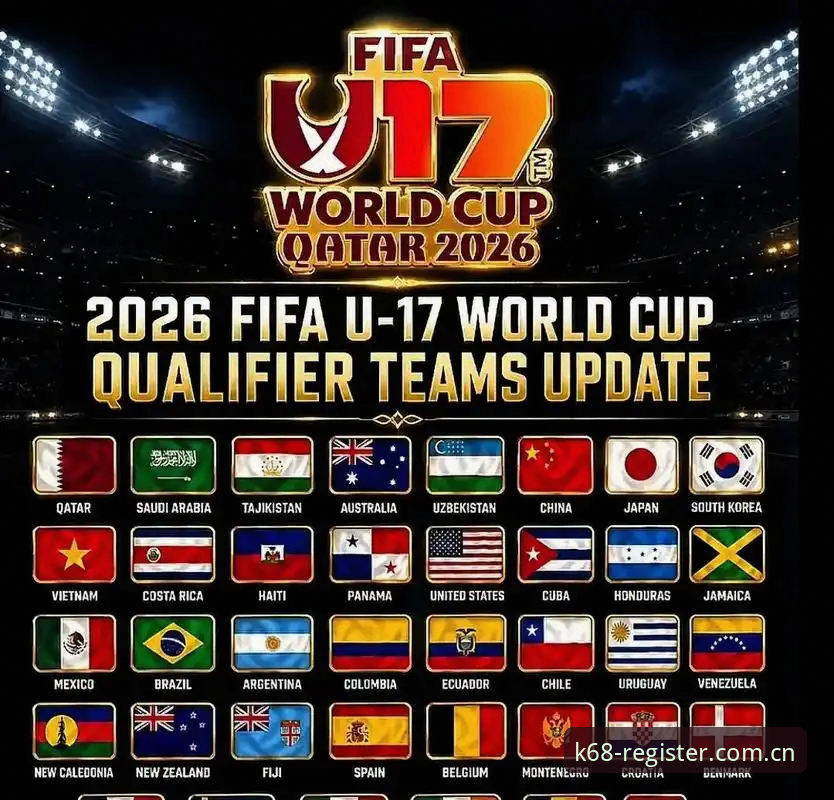 K体育官网 U17世界杯抽签揭晓,中国男女足分组形势详解
